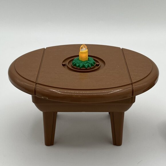 1999 Fisher Price Loving Family Celebrations Dining Room Set Complete & Working - Picture 2 of 16